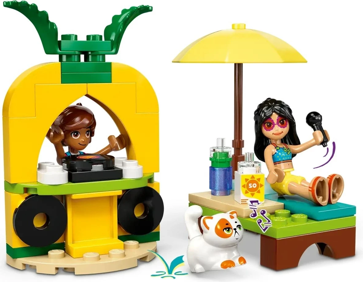 Set lodrash LEGO Friends 42658 Unicorn & Flamingo Pool Party, 99 pjesë