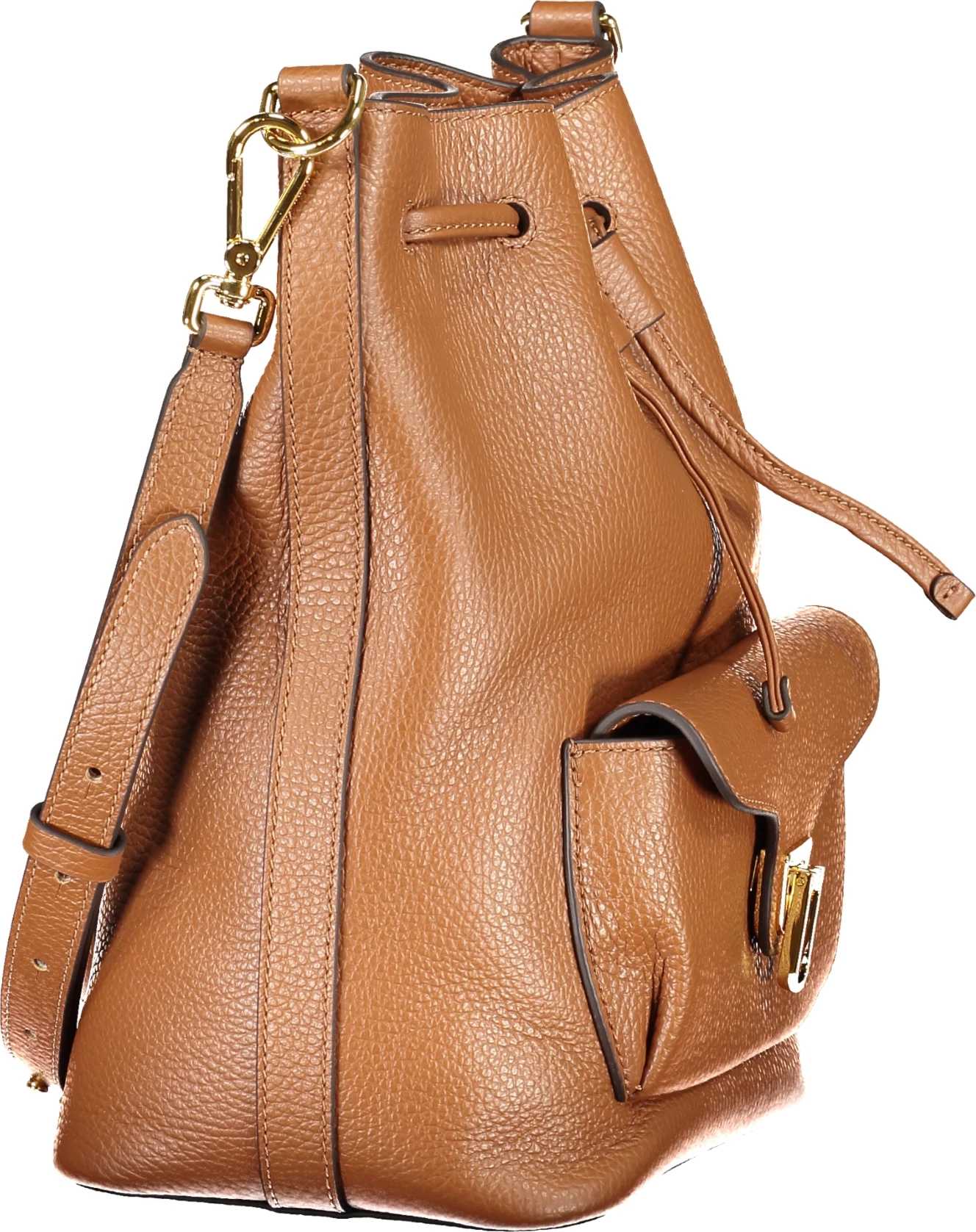 Çantë COCCINELLE Beat Generatio Bucket Bag femra, kafe