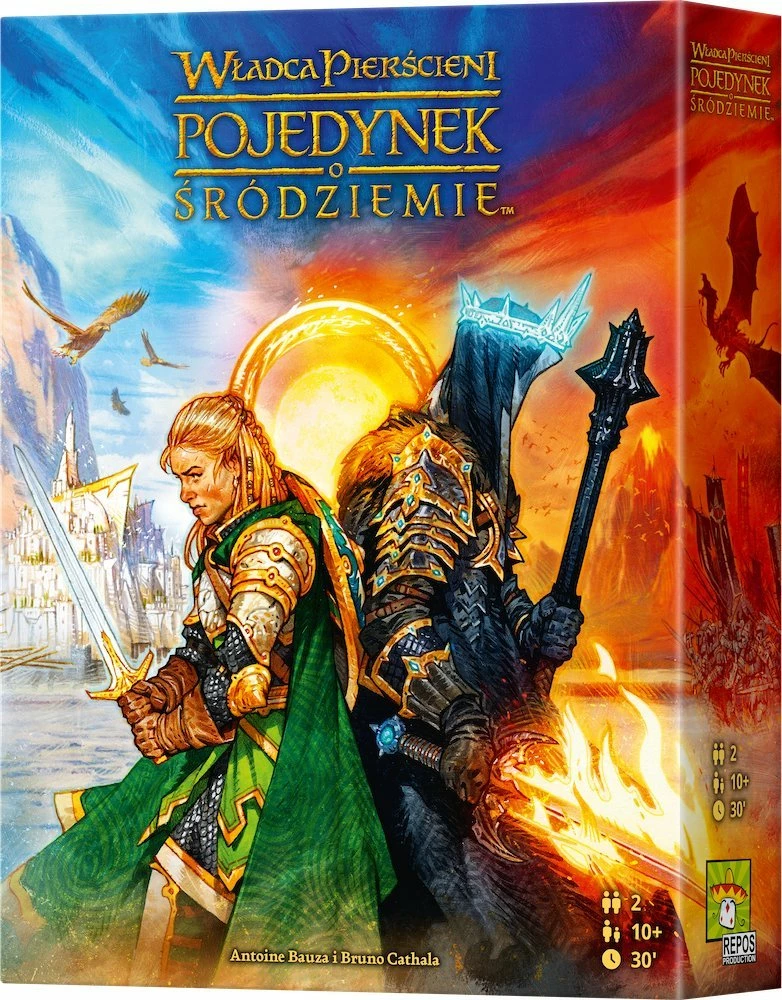 Lojë tavoline Rebel The Lord of the Rings: The Battle for Middle-earth, 2 lojtarë, 30 min, 10+, version polonisht