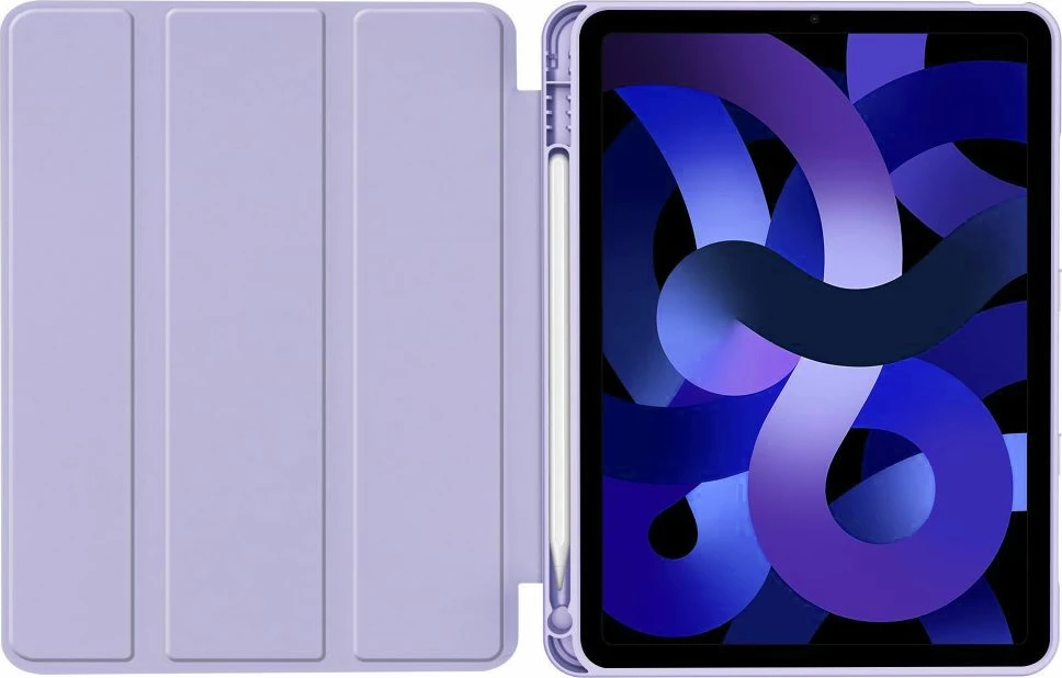 Mbështjellës Tech-Protect SC Pen Case për iPad Air 10.9" 2020-2022 / 11" 2024, vjollcë e çelët