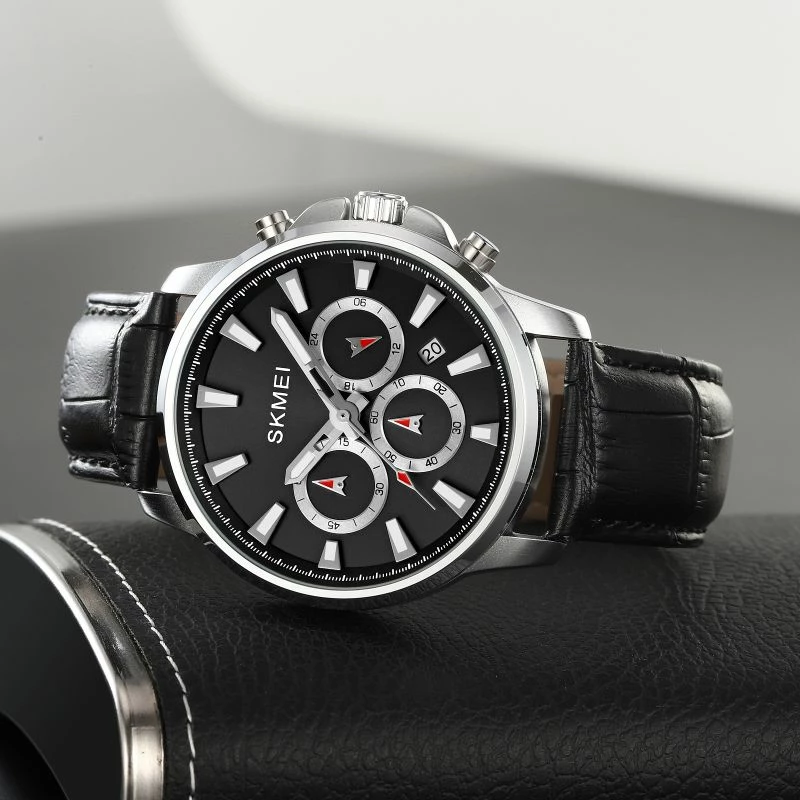 Orë dore për meshkuj Skmei, e zezë