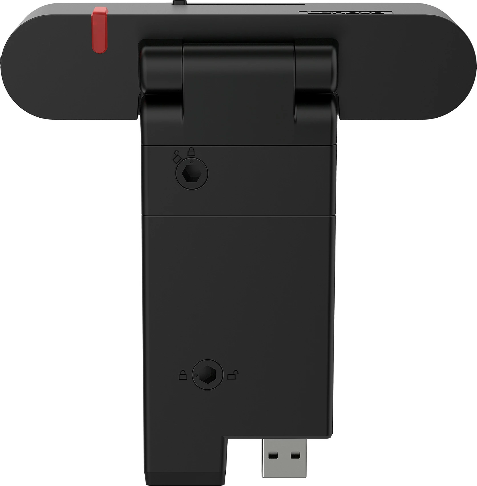 Webcam Lenovo ThinkVision MC60, Full HD 1080p, USB, me mikrofon, e zezë