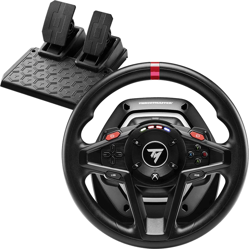 Timon lojërash me pedale, Thrustmaster T128, për Xbox, MPN 4460184, i zi