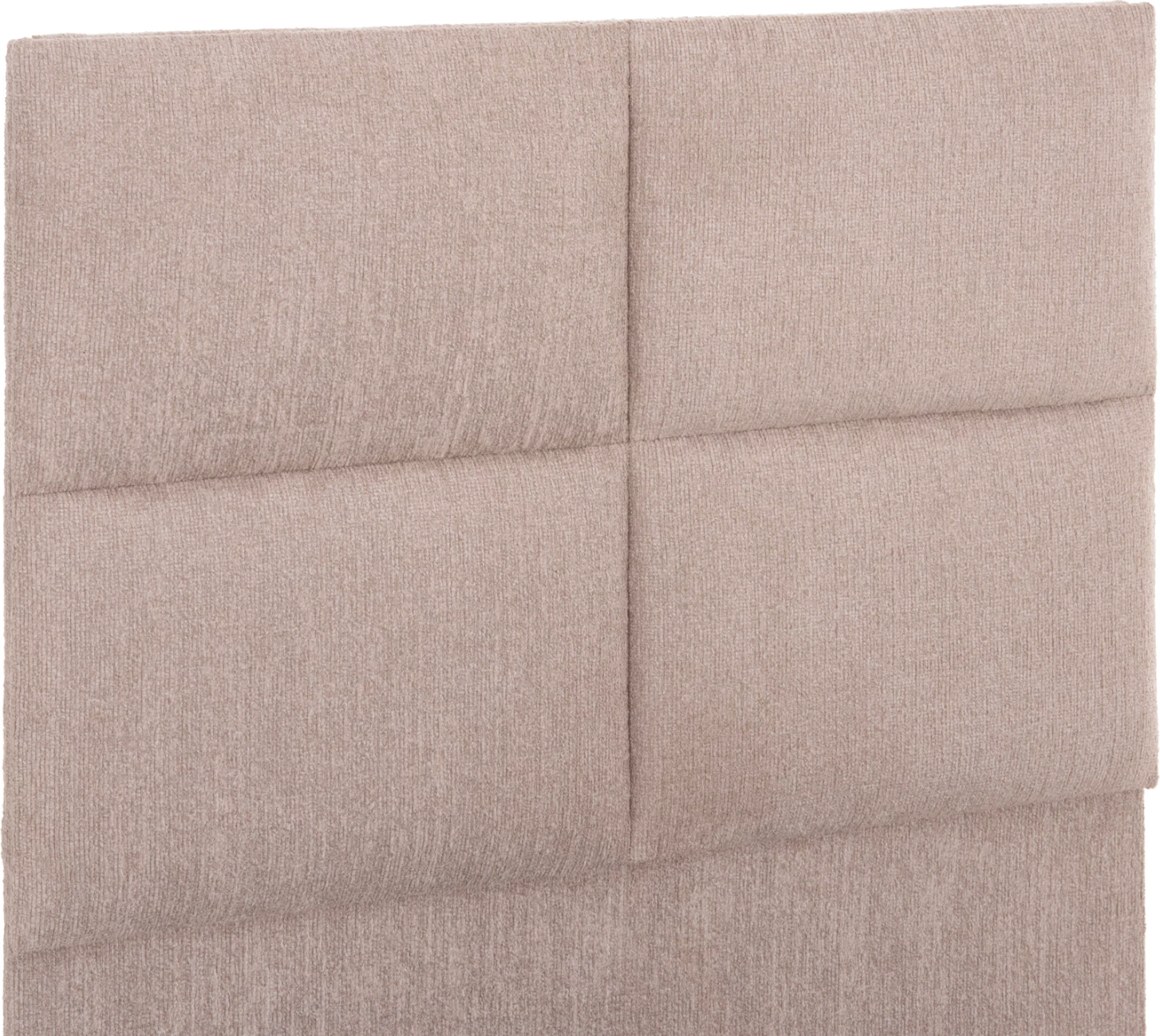 Krevat tek MILO, material TEDDY, bezhë, FH652.32, për dyshek 90x200cm
