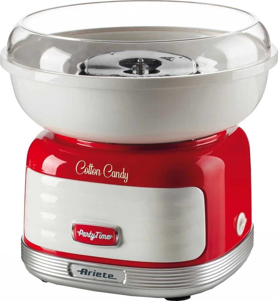 Makina për Sheqer Pambuk Ariete PartyTime 2973/00, e kuqe