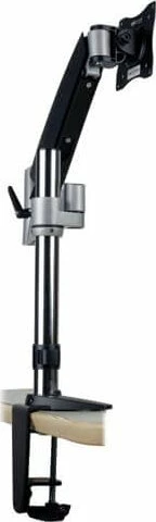 Mbajtës tavoline për 2 monitorë Eaton DDR1327S 13\"-27\" VESA 75x75-100x100, zi/bardhë