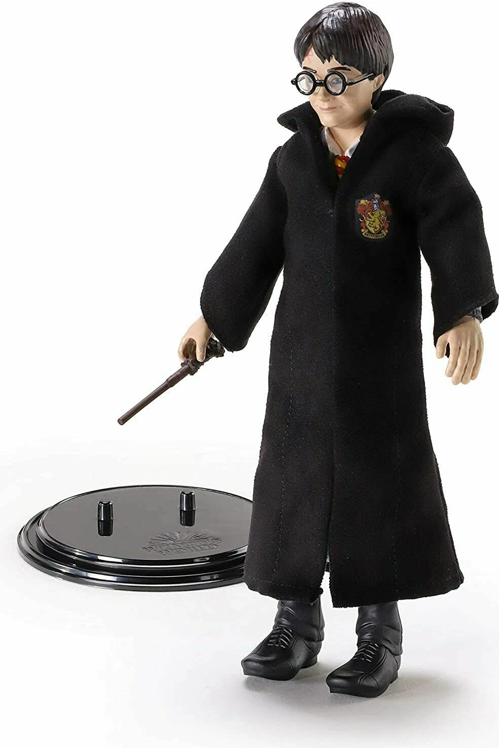 Figurinë e artikuluar Noble Collection Bendyfigs Harry Potter 19 cm me bazë