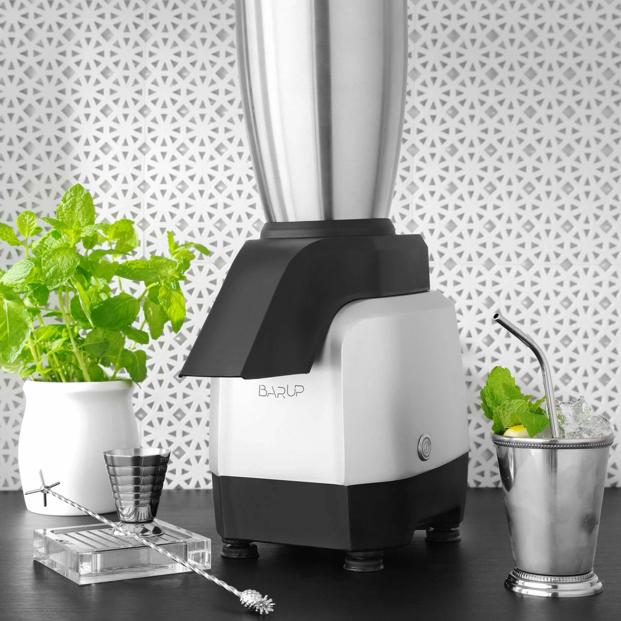 Thyes akulli elektrik, Bar Up, 3 L, çelik inoks, gri