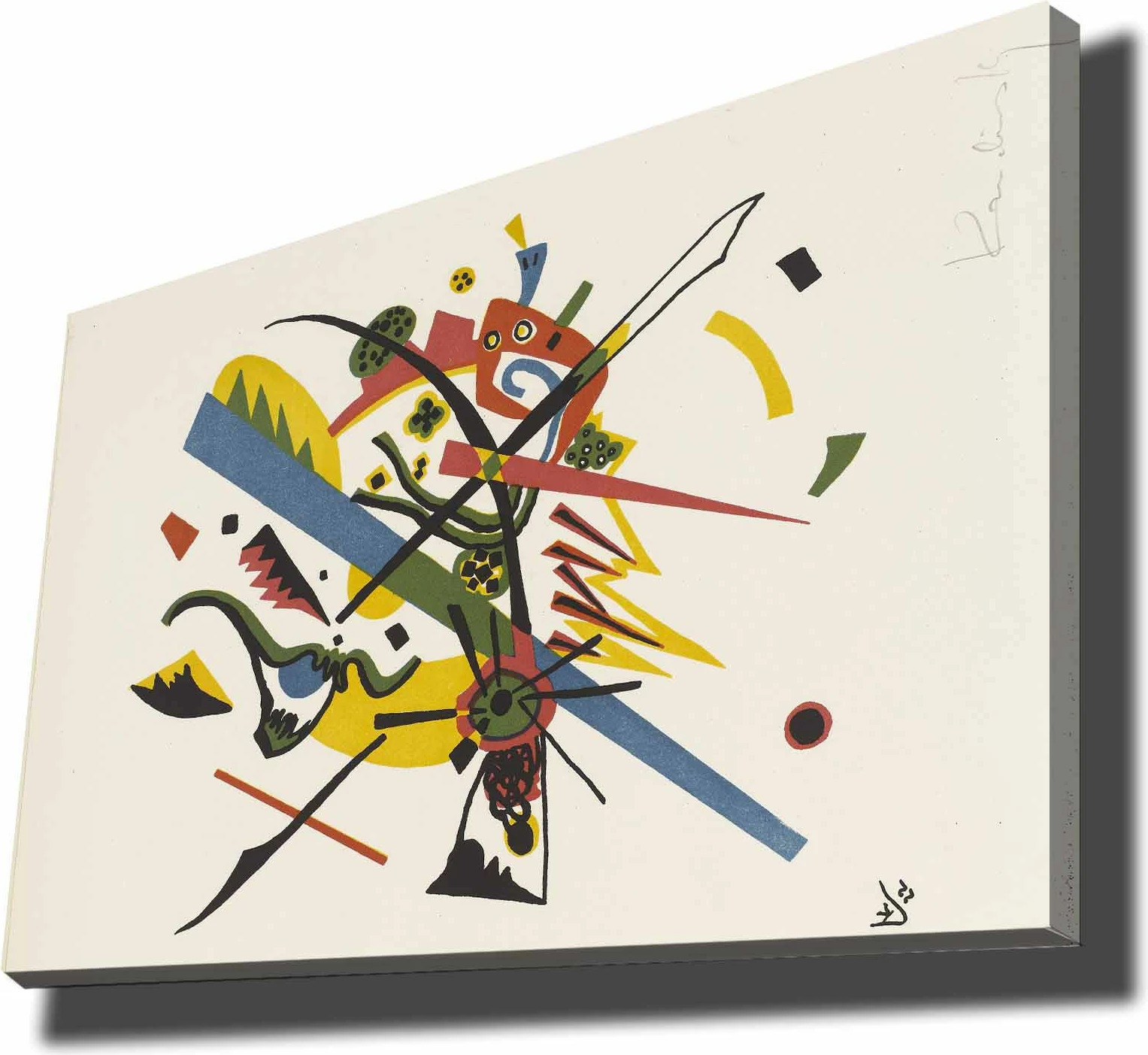 Pikturë dekorative në kanavacë, Wallity, 70100KANDINSKY016