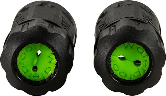 Konektor fibër optike duplex SC LogiLink, outdoor, me 2 cable glands, i zi