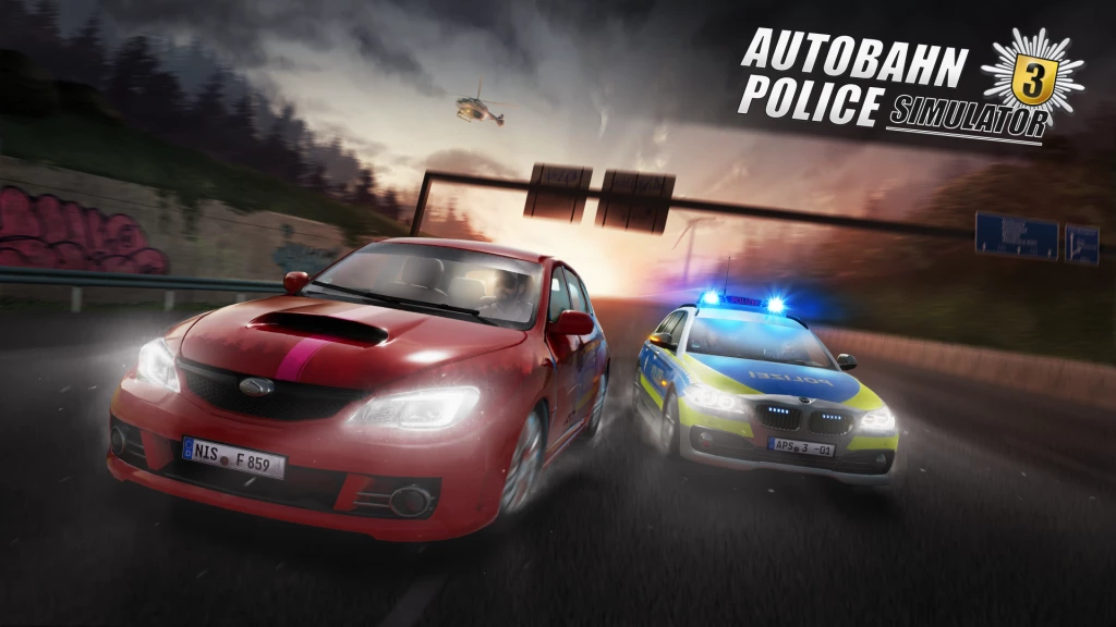 Lojë PS4 Aerosoft Autobahn Police Simulator 3, PEGI 12