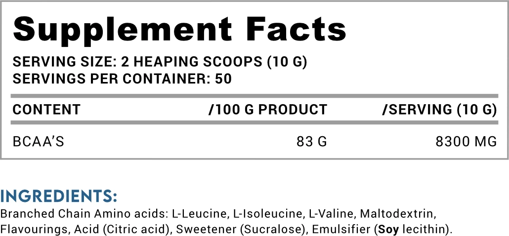 LA BCAA 500gr