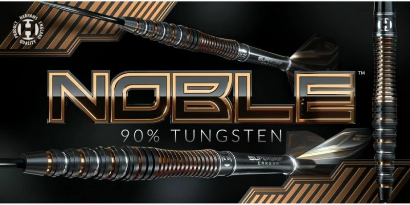 Shigjeta darts Harrows, unisex, të zeza [Pesha: 25 g]