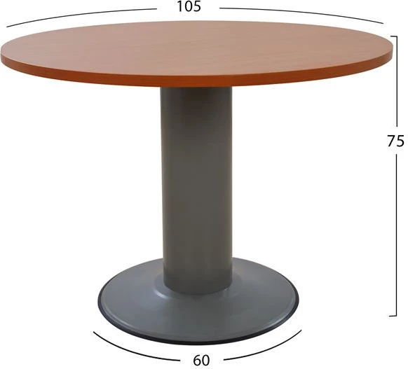 Tavolinë profesionale për konferenca, ngjyrë qershie, FH2054.13, D105x75 cm