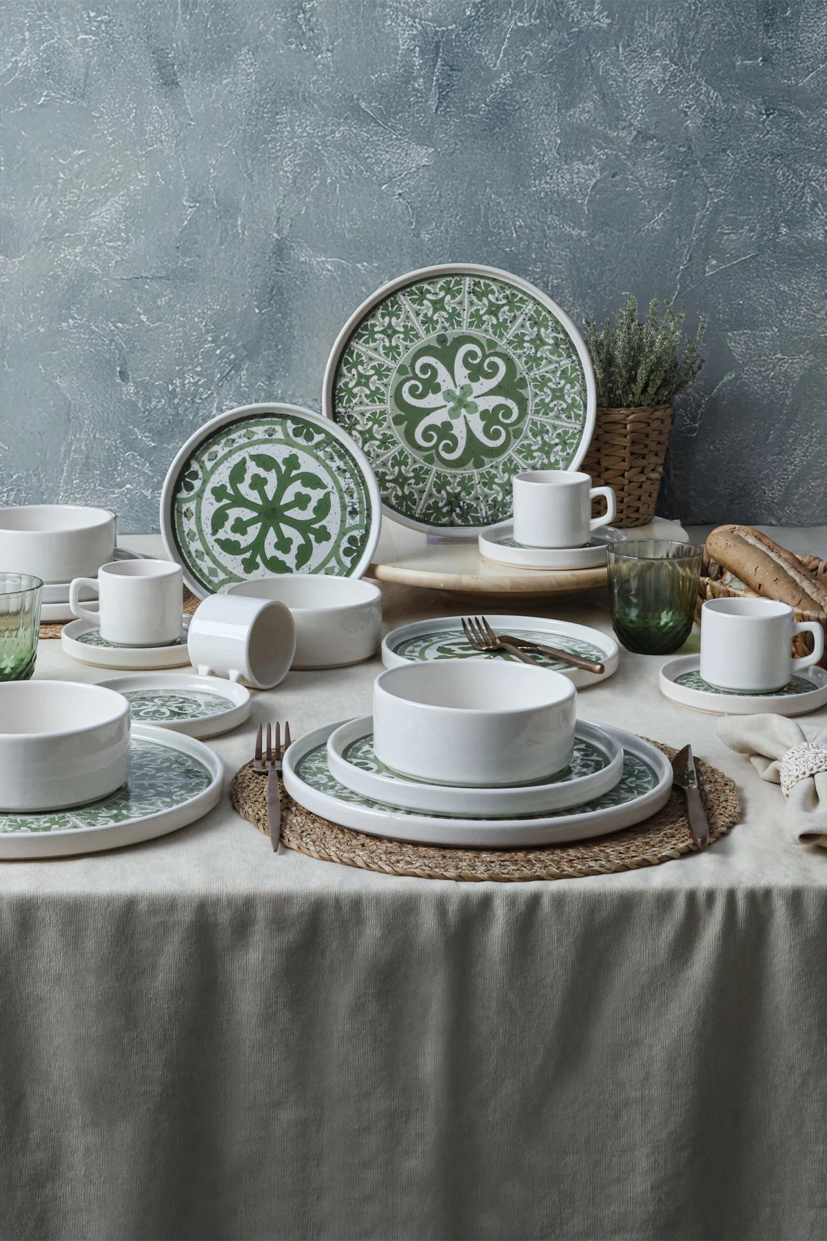 Set enësh për drekë, 20 copë, Hermia Concept, X00018881