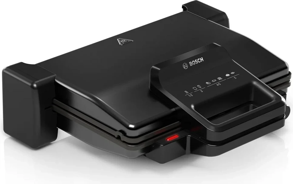 Grill kontakti Bosch TCG3323, 2000 W, Alumini