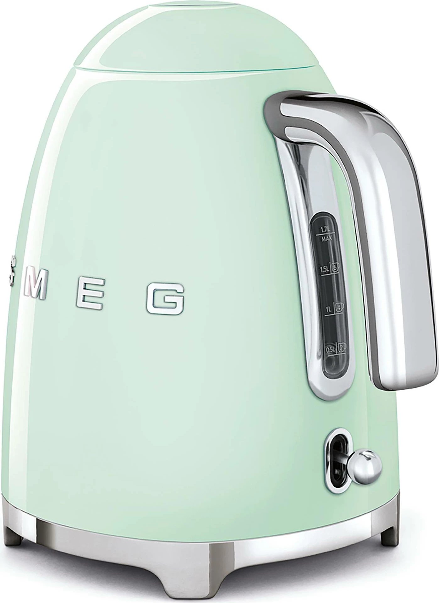 Çajnik elektrik Smeg KLF03PGEU 1.7L 2400W, jeshile pastel