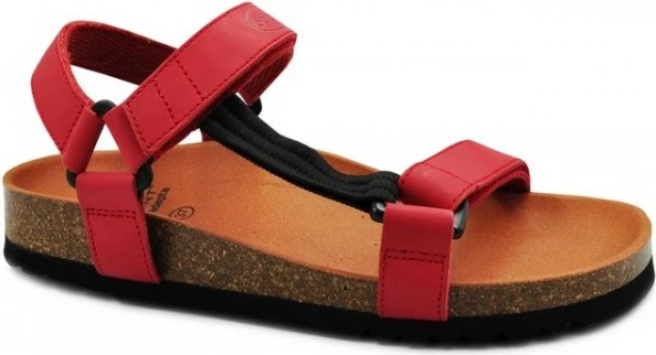 Këpucë shëndeti Mobilex Scholl PRS001CZERWONY, për femra, madhësia 37, kuqe