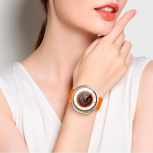 Smartwatch HOCO Y18, me thirrje, ekran 1.52\", IP67, gold