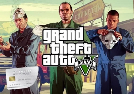 Grand Theft Auto V Premium Online + Great White Shark Edition Global