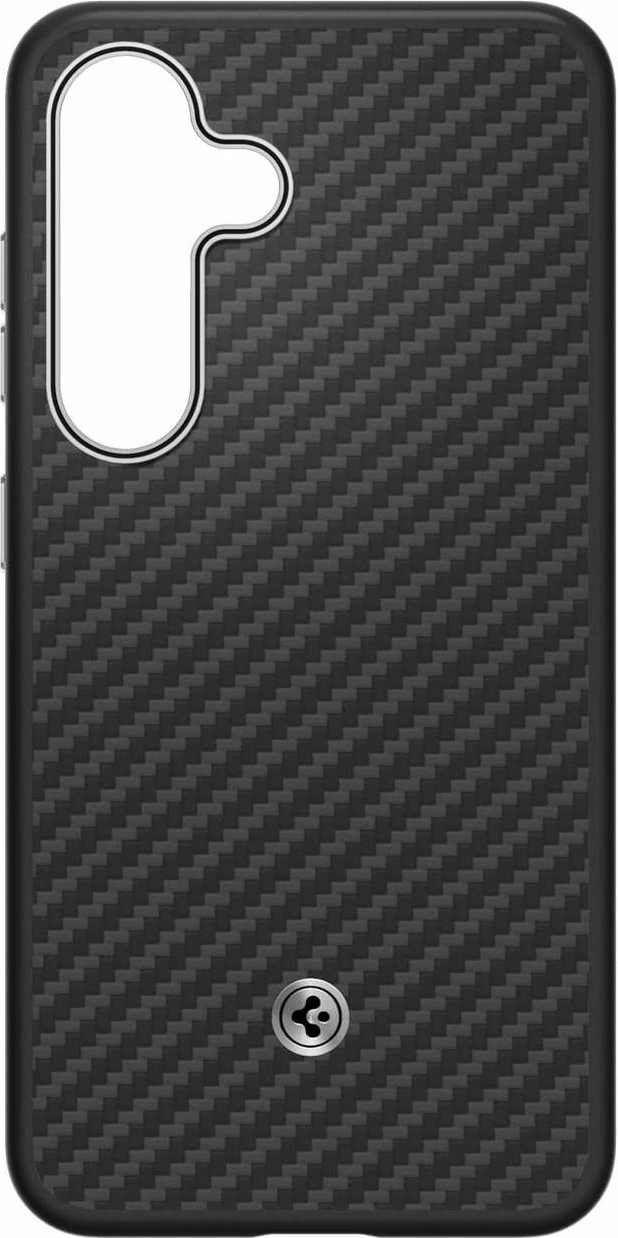 Mbështjellës Spigen Enzo Aramid GP-FPS936PGABW për Samsung Galaxy S25+, MagFit, i zi