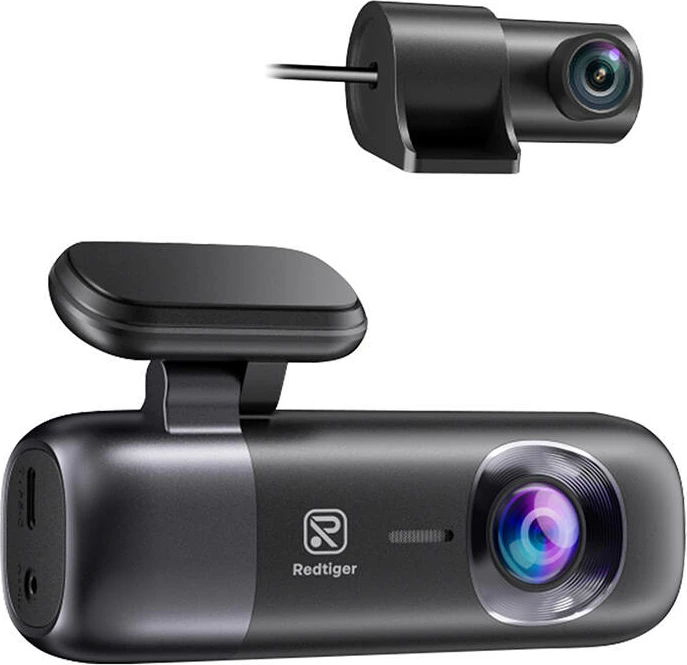 Kamerë veture Redtiger F9(32G), 4K, GPS, WiFi, Dy kanale, 32GB, e zezë