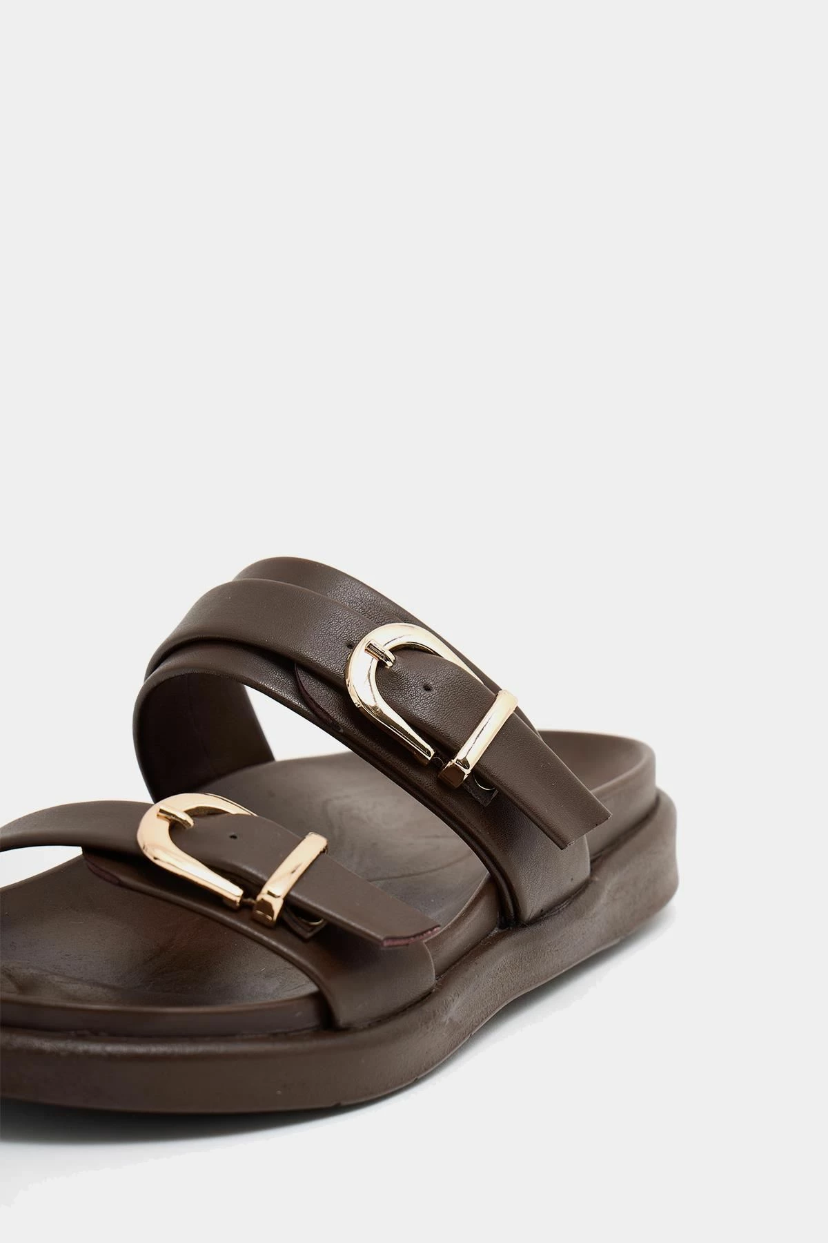 Pantofla për gra, ngjyrë kafe, Jumeon, MK1340125YR20-004