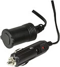 Kabllo zgjatëse për çakmak makine LogiLink, M/F, 12V/60W, 3m, e zezë