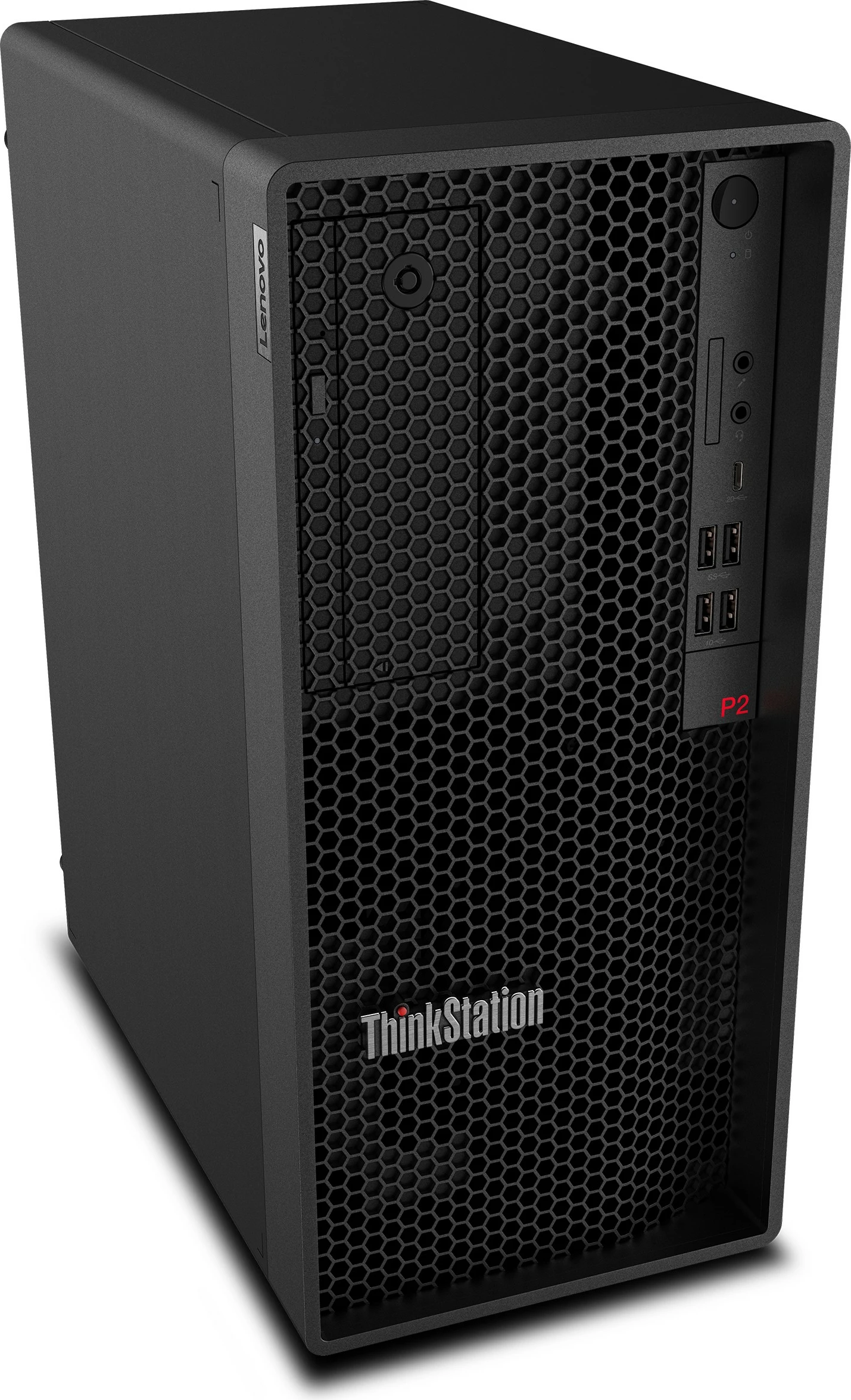 Kompjuter Lenovo ThinkStation P2 Tower G2, Intel Core Ultra 7 265, 32GB RAM, 512GB SSD, e zezë