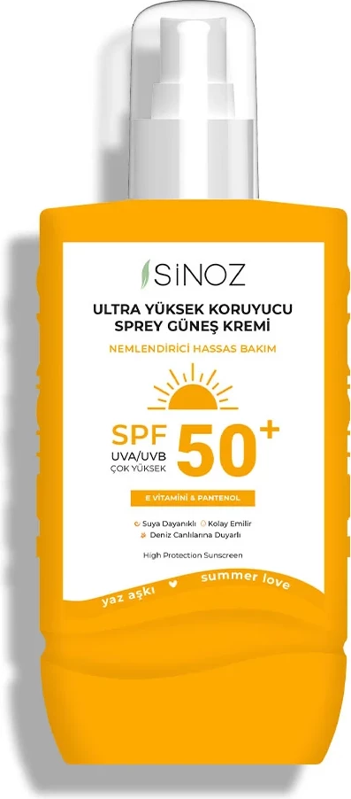 Sprej mbrojtës nga dielli Sinoz Ultra High Protection, 200ml