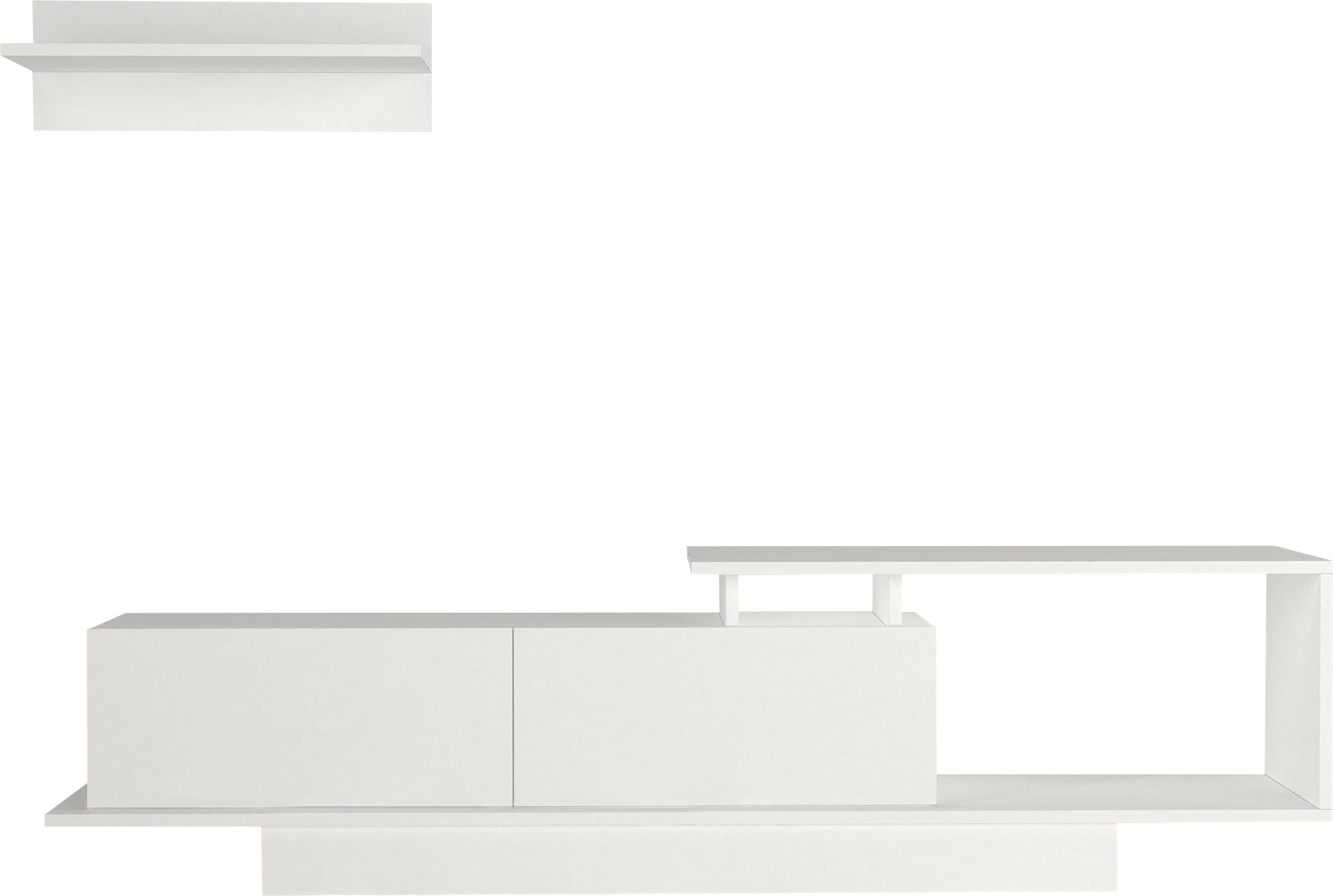 Komodë TV Hanah Home, Asos, e bardhë