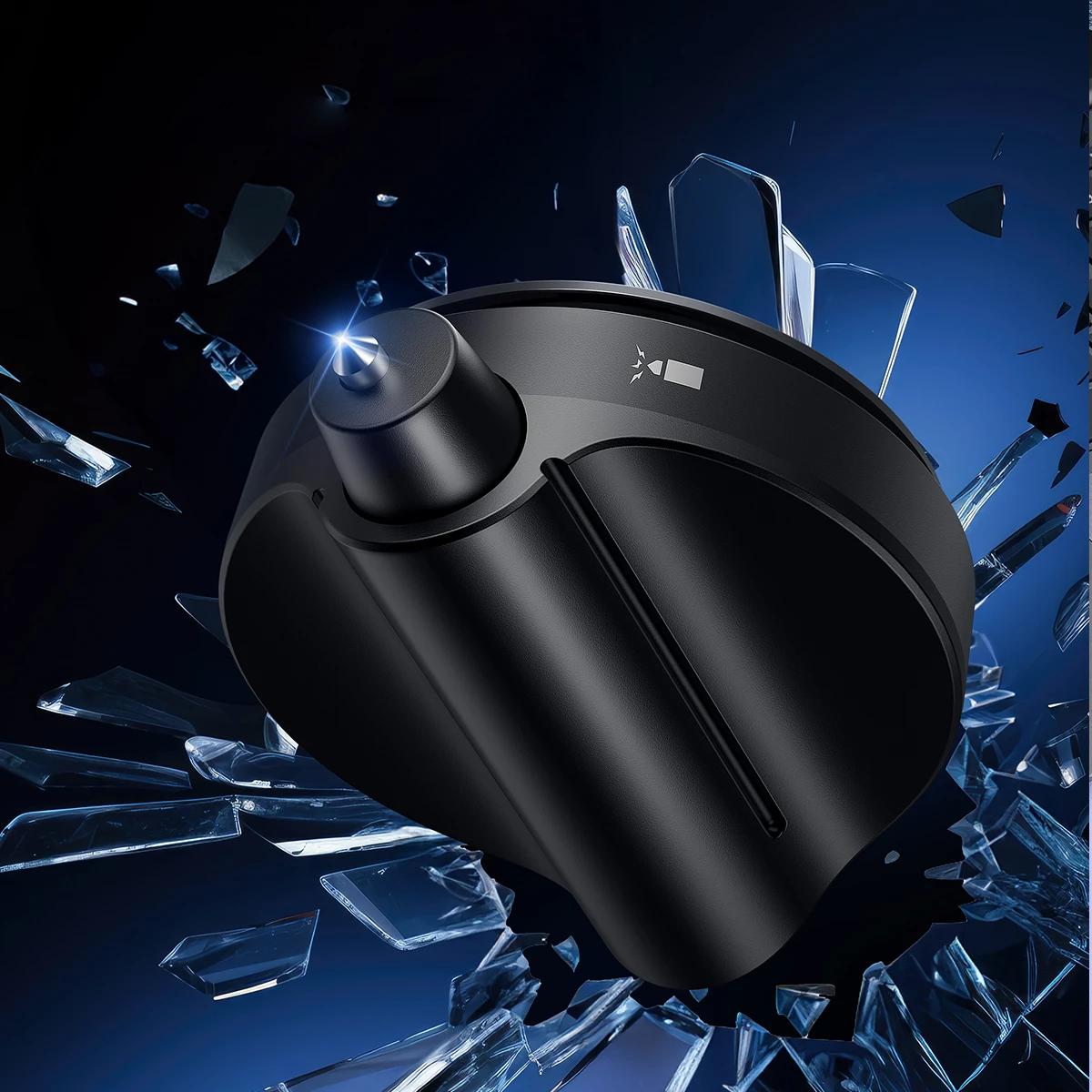 Pasqyrë ndihmëse Baseus SafeRide me çekan sigurie, e zezë