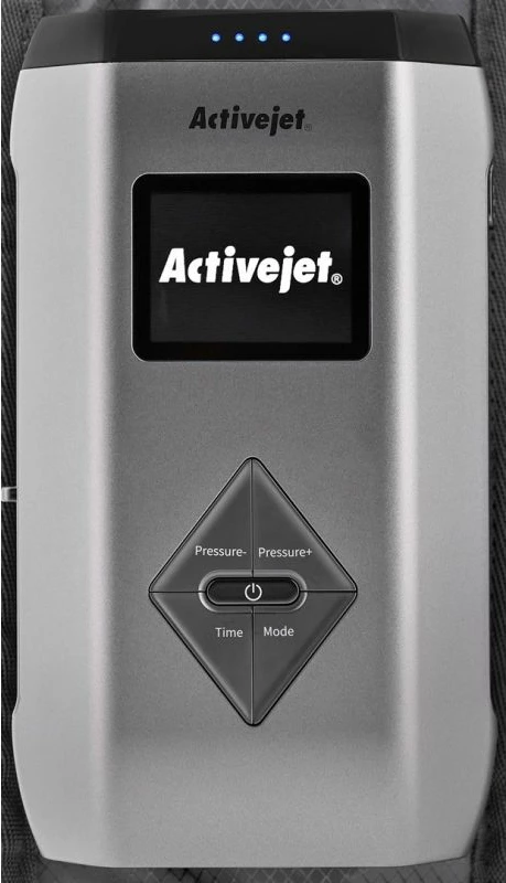 Masazhator kompresioni për këmbë Activejet S, i zi