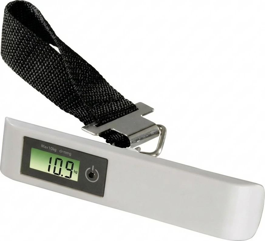 Peshore për valixhe Ultron RealPower KW-50, deri 50 kg, me ekran, bardhë/zi