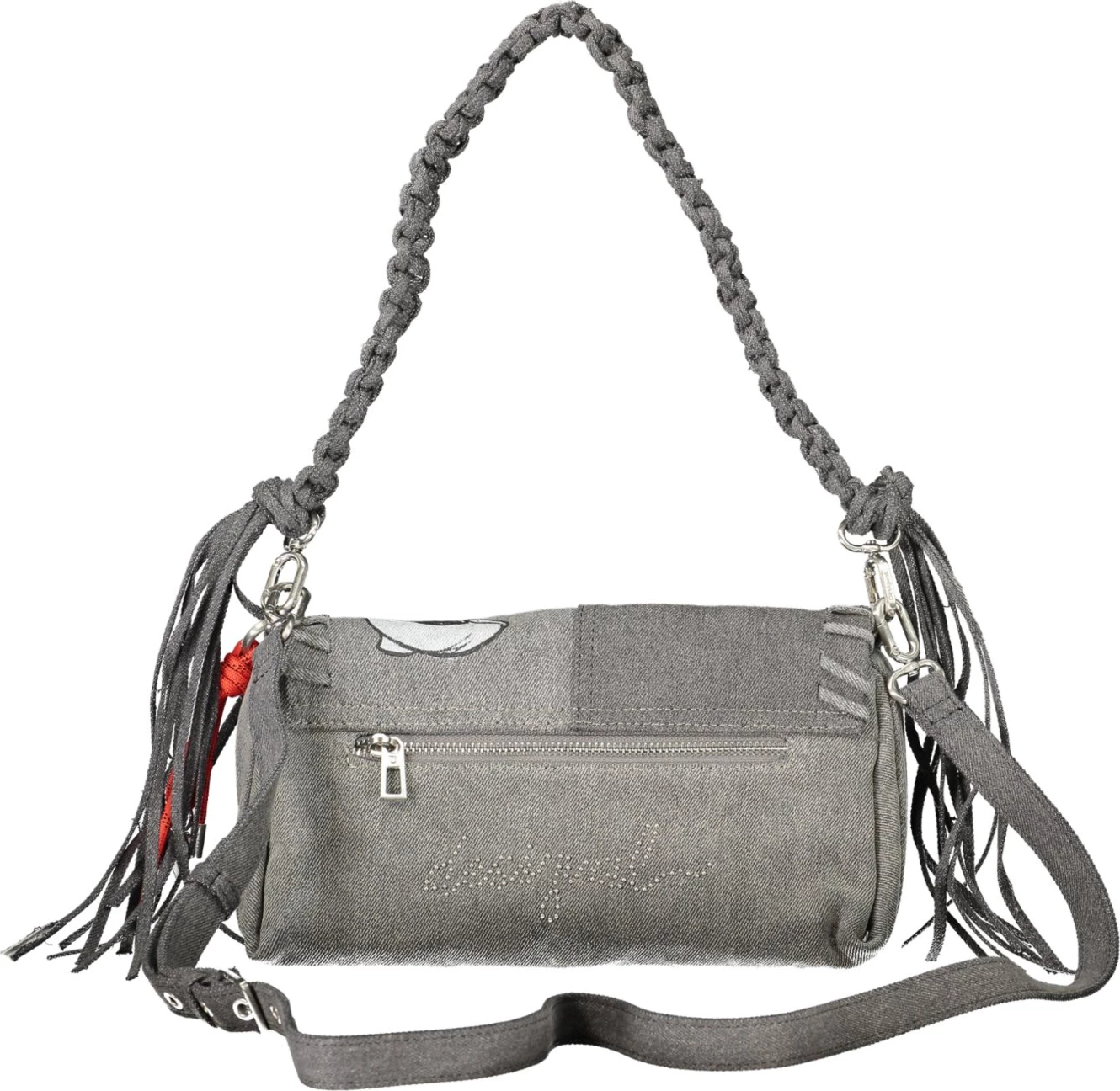 Çantë për femra DESIGUAL Mickey Kiss Naron, gri