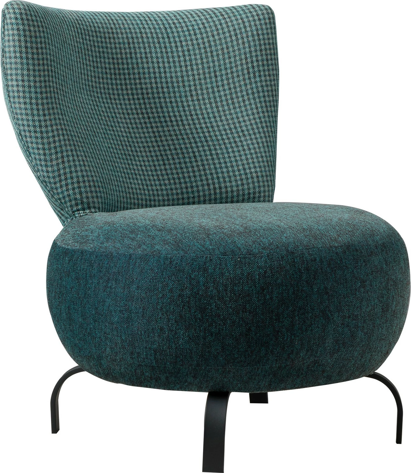 Set karrigesh Wing Loly, Atelier del Sofa, ngjyrë turquoise