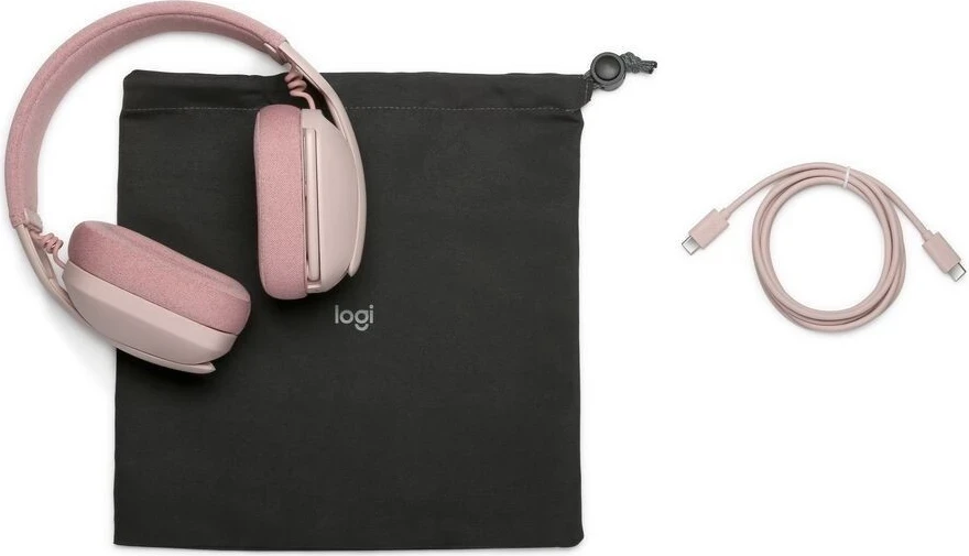 Kufje Logitech Zone Vibe 100, rozë  