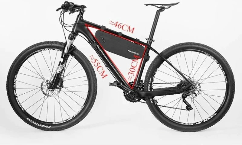 Çantë kornize biçiklete Rockbros, e zezë