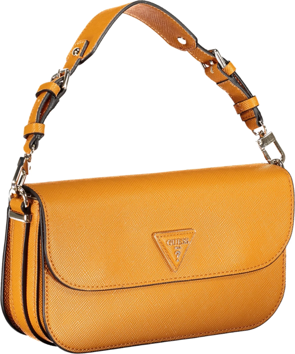 Çantë për femra GUESS JEANS Brynlee, portokalli