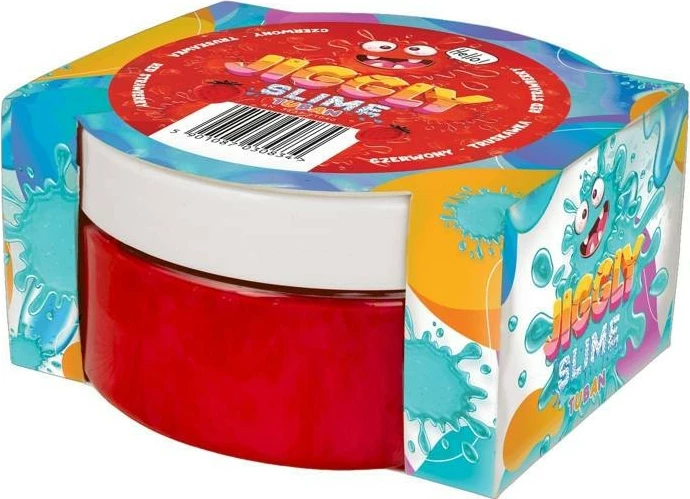 Slime TUBAN Jiggly, 200g, Luleshtrydhe, Kuqe
