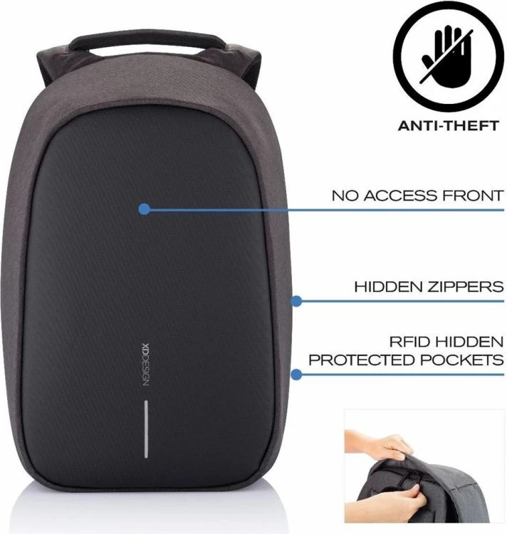 Çantë shpine për meshkuj Yakimasport, e zezë