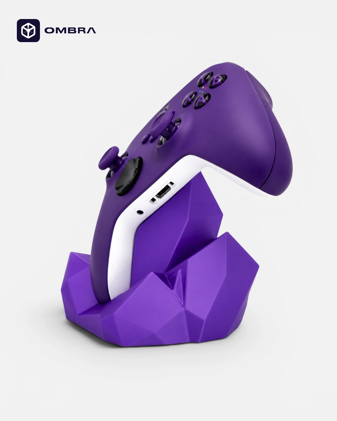 Minimalist crystal Xbox controller holder - e vjollce