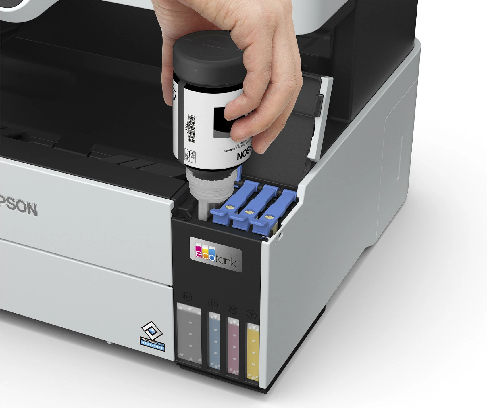 Printer multifunksional Epson EcoTank ET-5170, ngjyra, A4, Wi-Fi, ekran LCD, zi/bardhë