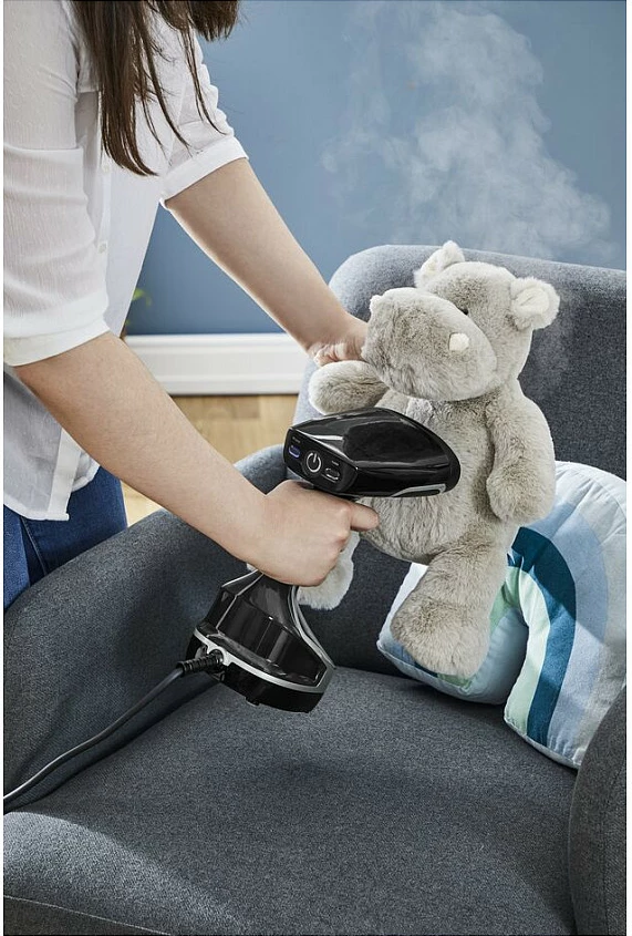 Hekur me avull Tefal Access Steam Force DT8270E1, 2000W, depozitë 0.2L, i zi