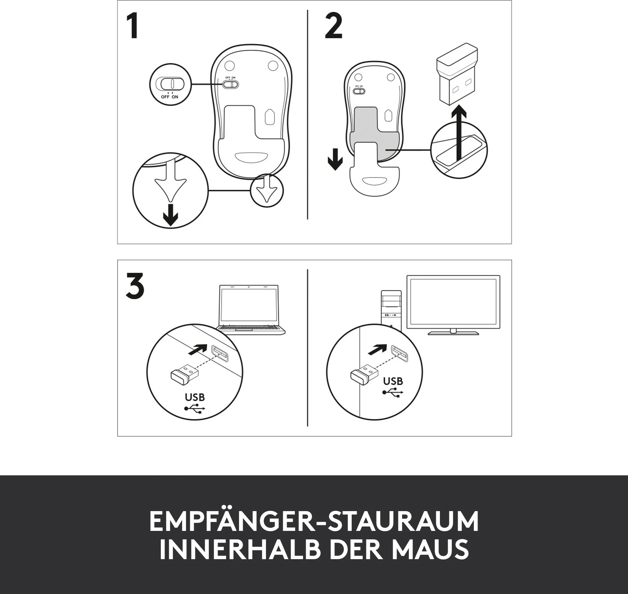 Maus Logitech Wireless M185, Optik, RF Wireless, 1000 DPI, Zi, Kuq