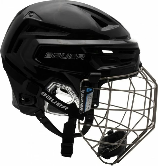 Helmetë hokeji Bauer, unisex, e zezë