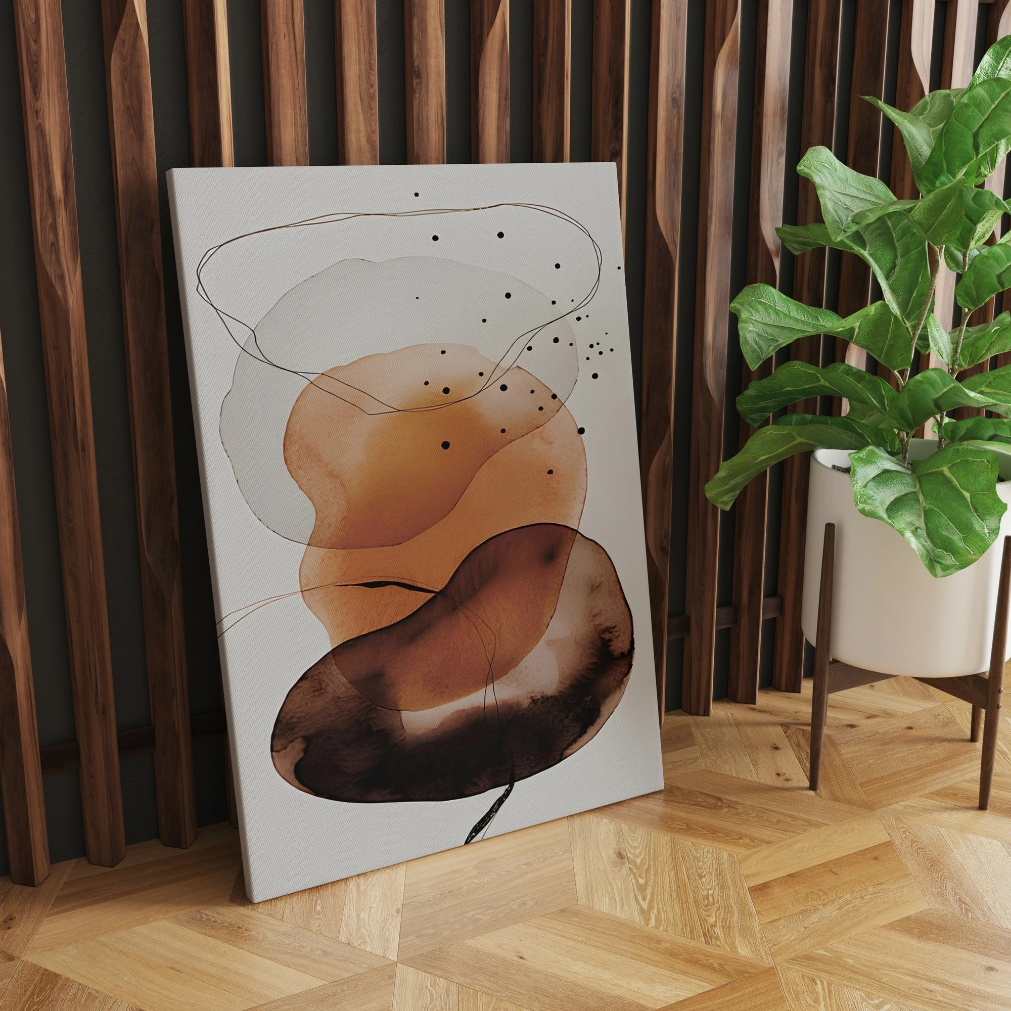 Pikturë dekorative në kanavacë, Wallity, ASR_CNV25-10, 50x70cm