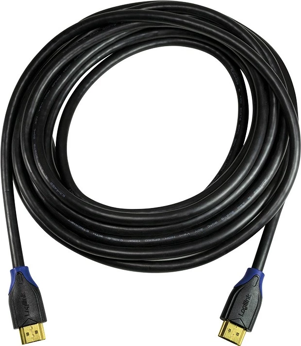 Kabllo HDMI LogiLink CH0066 10m, 4K, 3D, e zezë