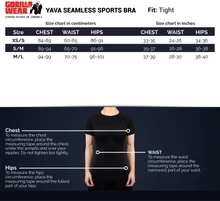 Sports bra Gorilla Wear, e zezë