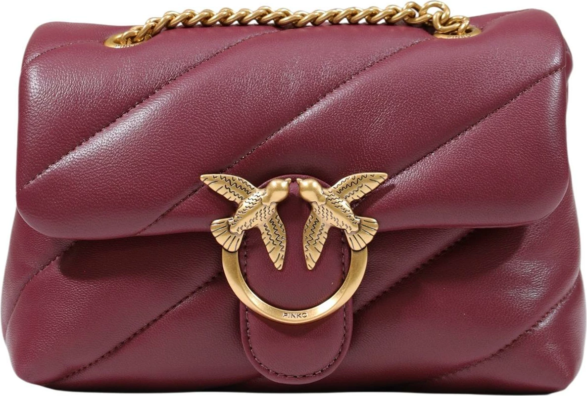 Çantë krahu Pinko Love Puff Mini CL 100039 A0F2, bordo